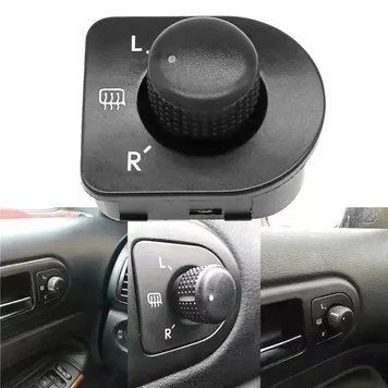 Джойстик регулятор дзеркал Гольф 4 VW Golf 4 1J1959565F 1J1959565F01C ( ЧЕРВОНА ПІДСВІТКА) 1J1959565F 1J1959565F01C фото