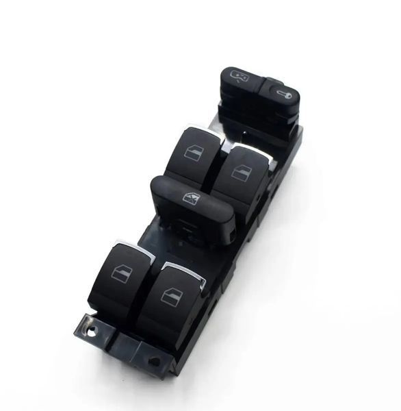 Кнопки (блок) склопідйомника хром VW GOLF 4 ( Гольф 4 ) код 1J4959857 1J4959857D 1J4959857B 1J4959857 фото
