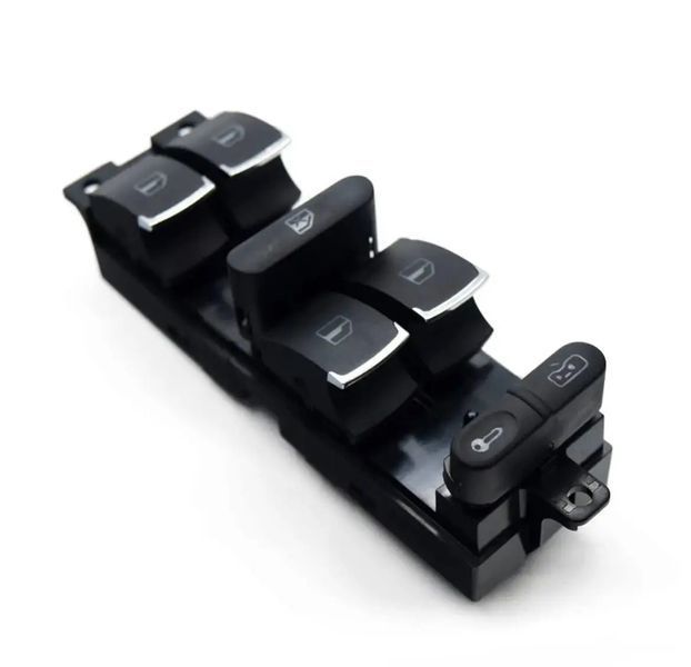 Кнопки (блок) склопідйомника хром VW GOLF 4 ( Гольф 4 ) код 1J4959857 1J4959857D 1J4959857B 1J4959857 фото